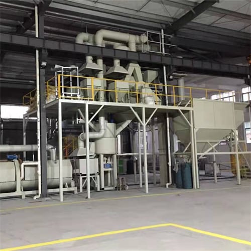 PURI coated sand production equipment