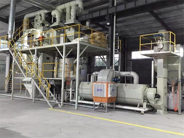 PURI coated sand production equipment