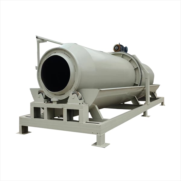 Cooling cylinder for coated sand