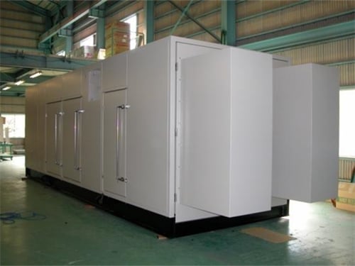Industrial acoustic enclosure