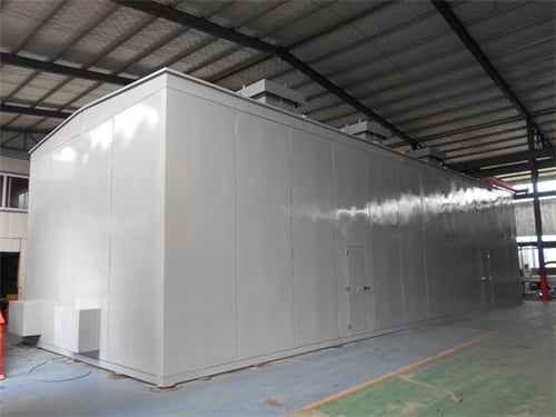 Large equipment acoustic enclosure