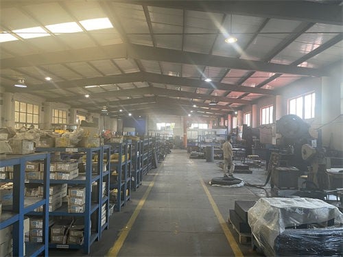 Sheet metal blanking workshop