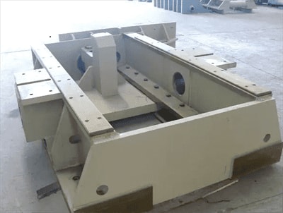 Equipment base welding parts